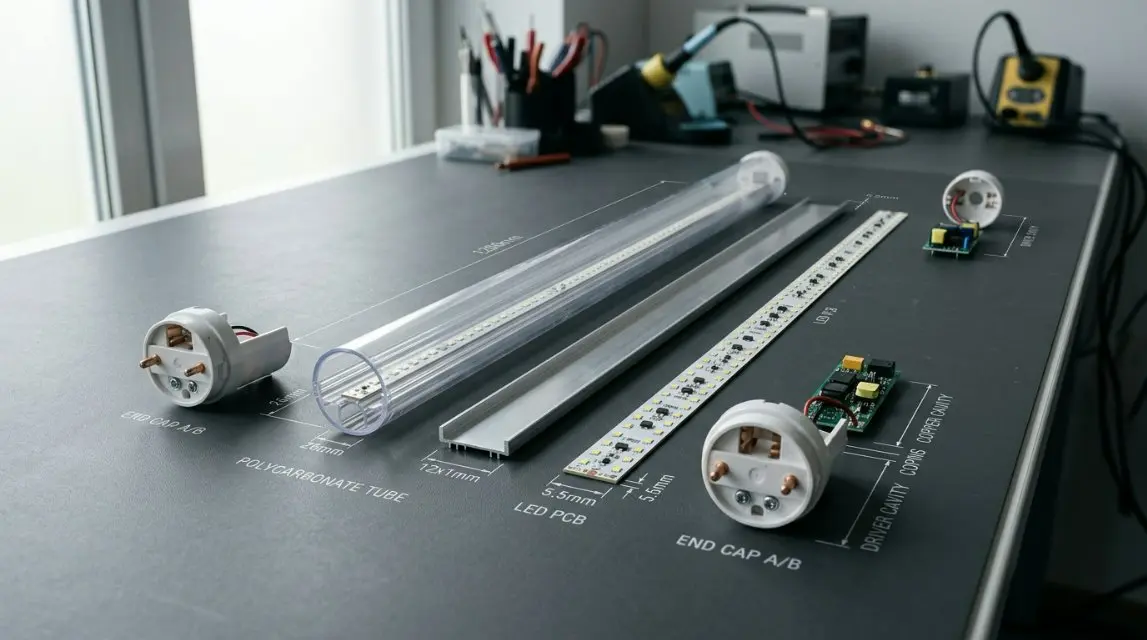 Ultimate 2026 Guide to LED T8 Plastic Tube Housing: Krmarjenje po ameriških standardih UL/ETL in ekoloških polikarbonatnih inovacijah
