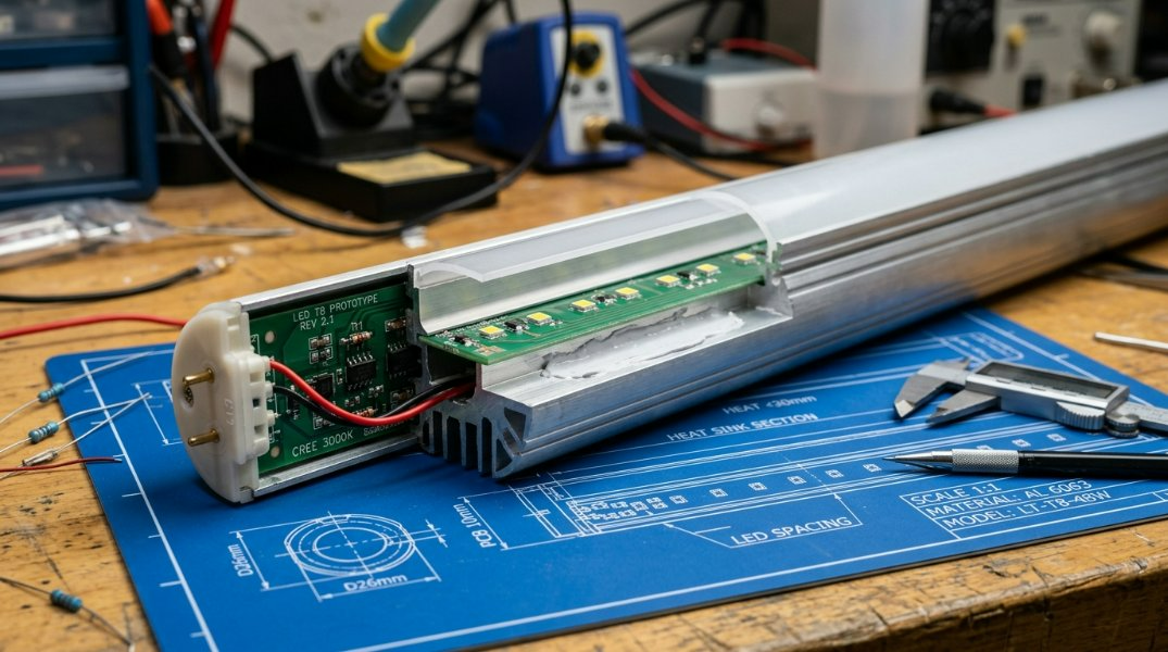 2026 Ultimate Guide to LED T8 Tube Ohišje z 10 mm PCB: termični podatki, 3D CAD in skladnost z UL