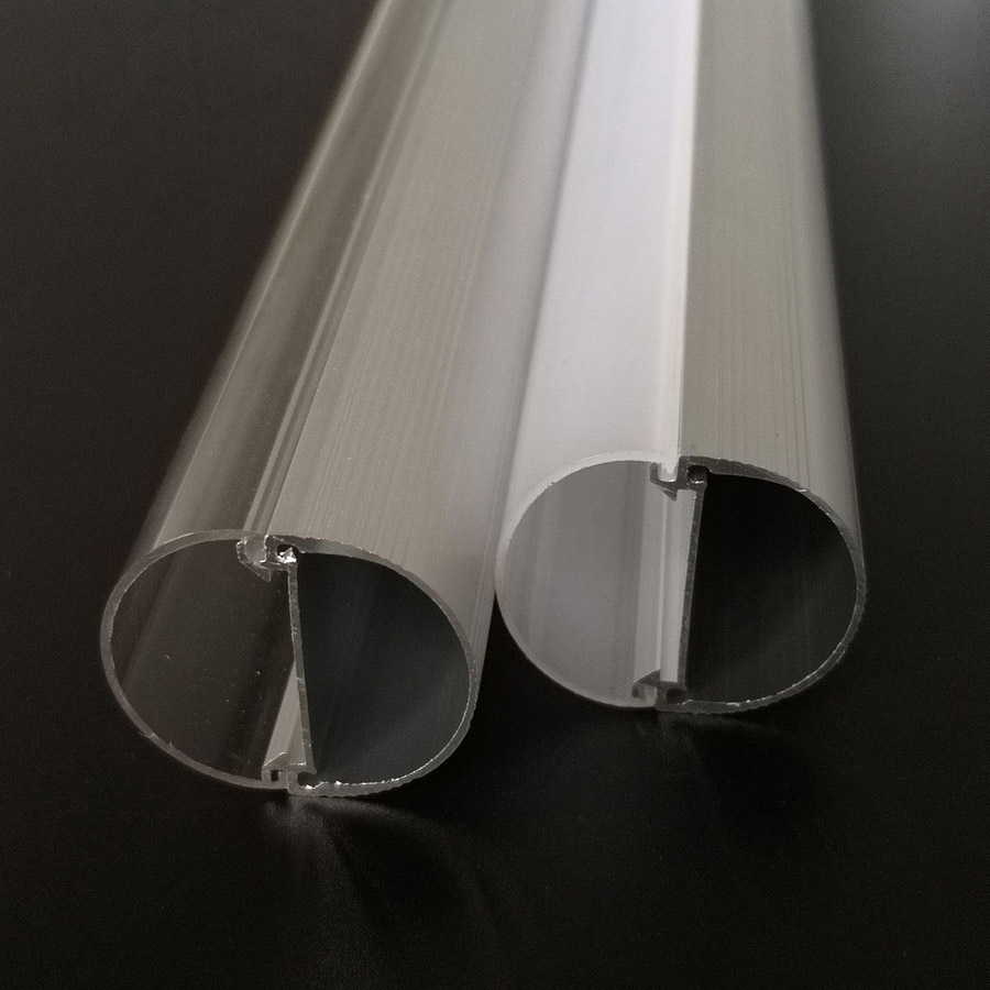 LED T8 Tube Ohišje PC Pokrov in aluminijasto podnožje